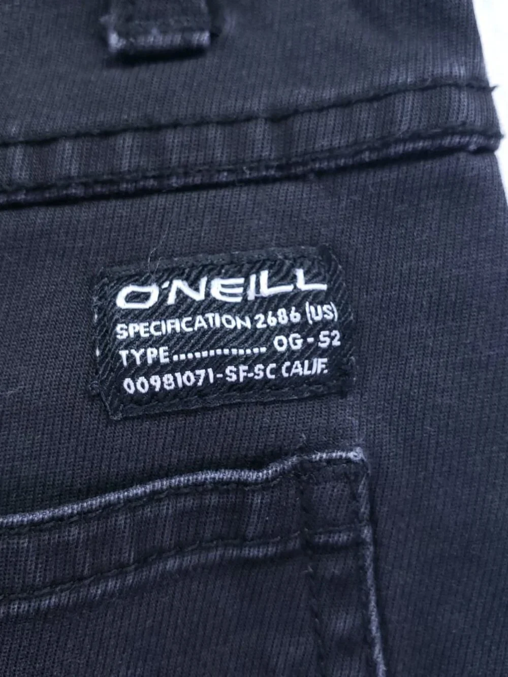 O'Neill Walk Shorts Mens 32 Standard Fit Naples Classic Black Skater Boho